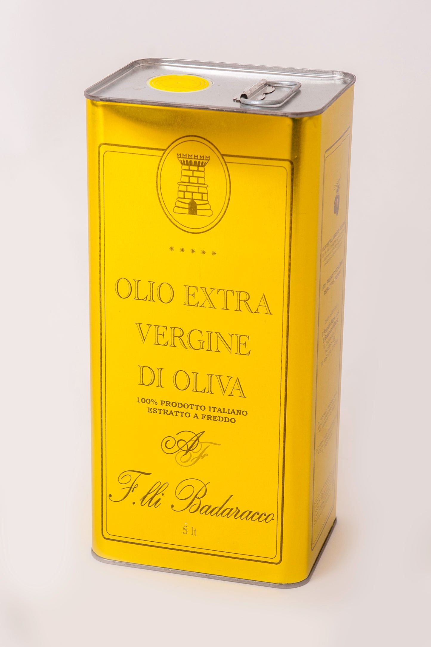 LATTA DA 5 LITRI Olio extravergine d'oliva Delicato